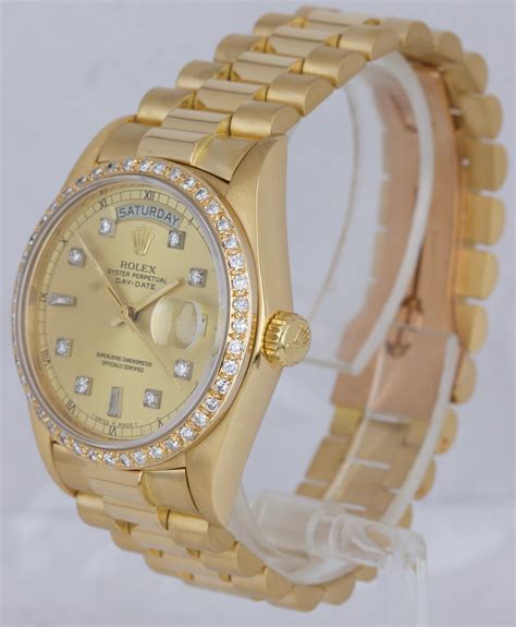 rolex fay date president gild|rolex presidential gold 36mm.